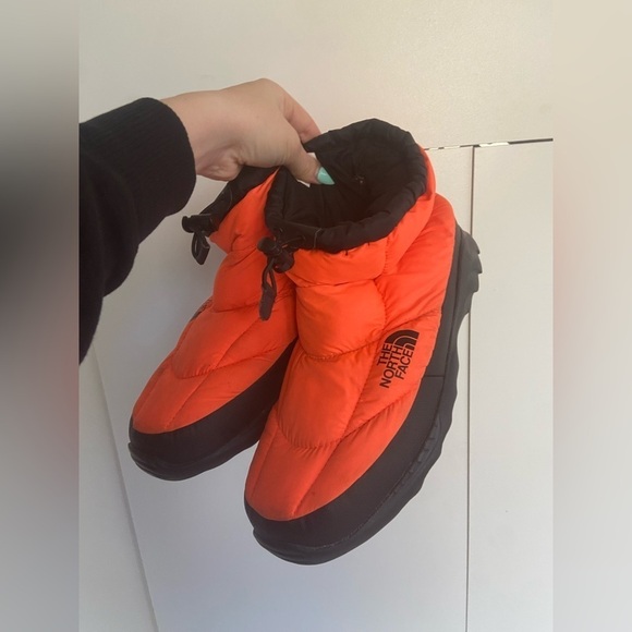 Supreme x TNF The North Face Leaves Nuptse Bootie Orange Box Logo Size 11 main image 14
